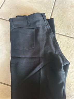 Wrangler Black Polyester Pants